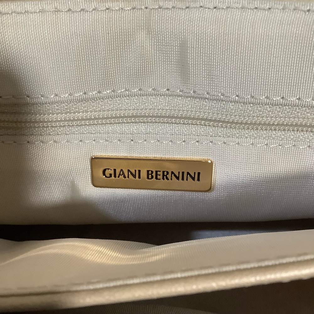 Giani Bernini Metallic Gold Mini Baguette Shoulder Bag - Picture 11 of 13